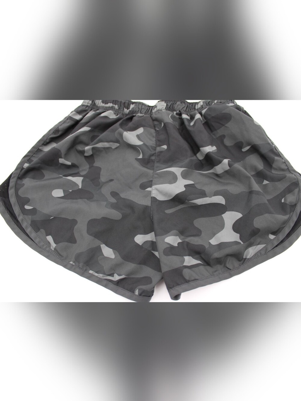 Nike Dri-FIT Camo Athletic Shorts Gray Size S - Picture 2 of 5